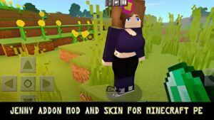 Jenny mod for Minecraft PE 2